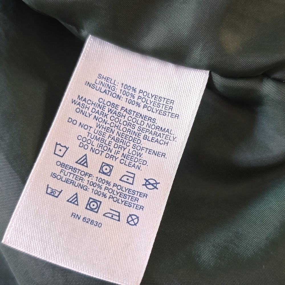 Lands' End Boys Hooded Light to Mid Weight Winter Jacket | Size Small 8 - Picture 5 of 13